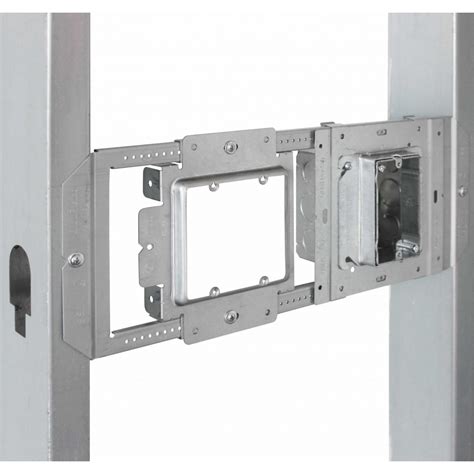 stud mount low voltage distribution box|low voltage mounting bracket.